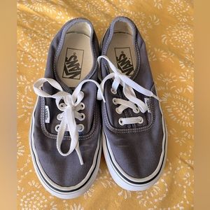 Women’s size 5.5 grey vans